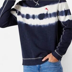 Tommy Bahama Tobago Bay Hoodie Mens XL Tie Dye Pullover Cotton Blend